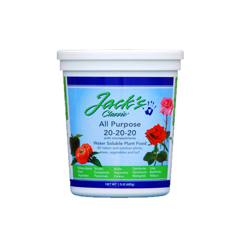 All Purpose 20-20-20 1.5 lb Jack 12/case - Fertilizers